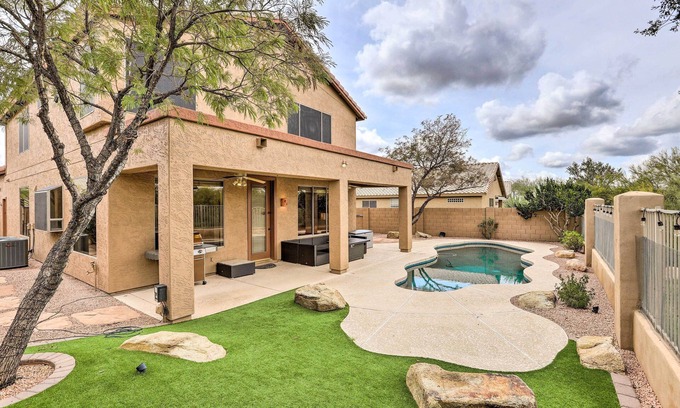 Tatum Ranch Casa | Pool, Fire Pit: Central Cave Creek Retreat!