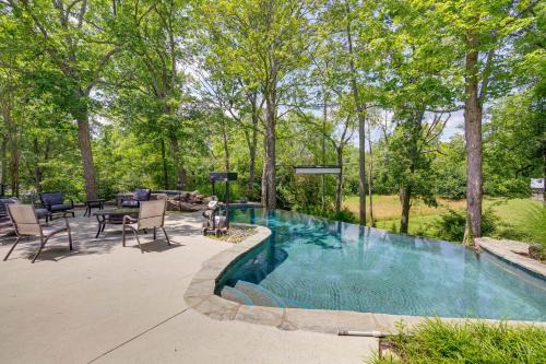 Franklin Casa | Pool, Hot Tub and Outdoor Theater Franklin Retreat