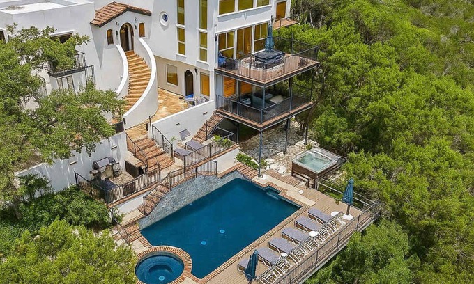 Wimberley Casa | Pool | Hot Tub | Stunning views | Lux | Game Room