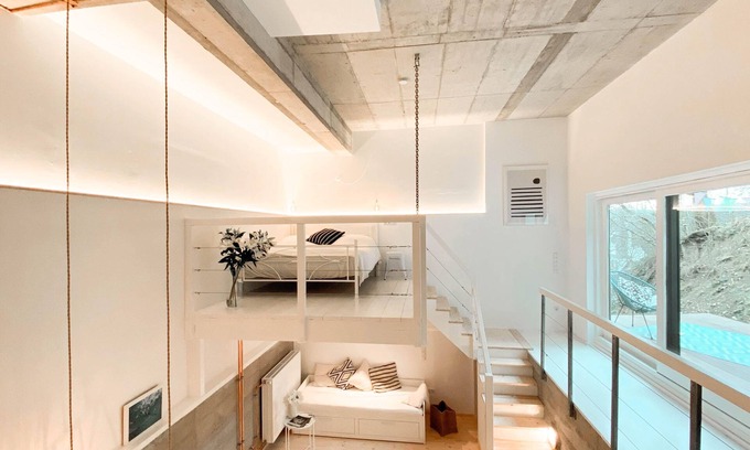 Erpel Apartamento | Pool-Loft: Wandern, Erholen, Sauna Siebengebirge