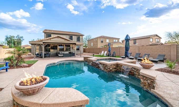 Estrella Mountain Ranch Casa | Pool & Patio: Family-Friendly Goodyear Home!