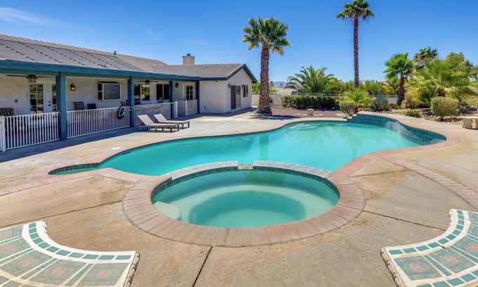 Victorville Casa | Pool, Spa & Mountain Views: Apple Valley Retreat!