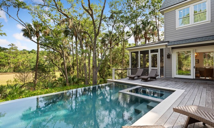 Vanderhorst Plantation Casa | Pool, view, stunning interior, perfection!