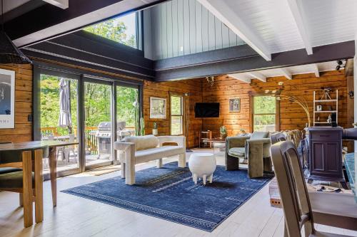 New Paltz Casa | PoolHot Tub Firepit Near Hikes Shops Dining Cragswood Lodge by AvantStay