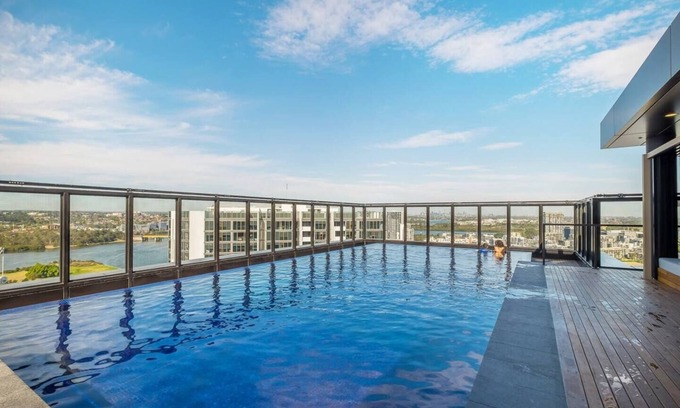 Sydney Olympic Park Apartamento | Poolside Bliss | 2Bed Retreat in Wentworth Point