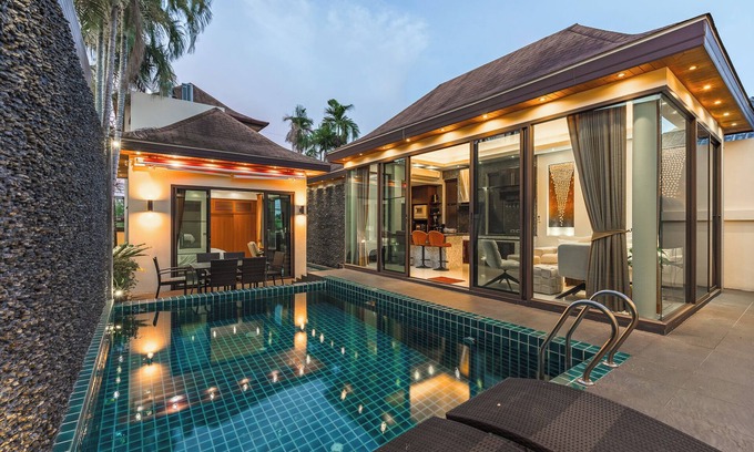 Nai Harn Villa | PoolVilla Jacuzzi & Mountain View V232