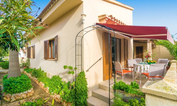 Sa Rapita Casa | POP - Chalet con terraza en Sa Rapita. WiFi Gratis