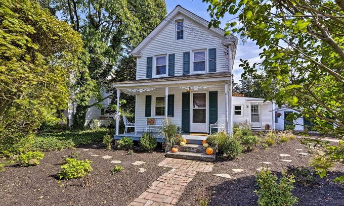 Cape May Court House Cabaña | ¡NUEVO! Acogedor 1800 Cottage 5Mi a Stone Harbor Beach!