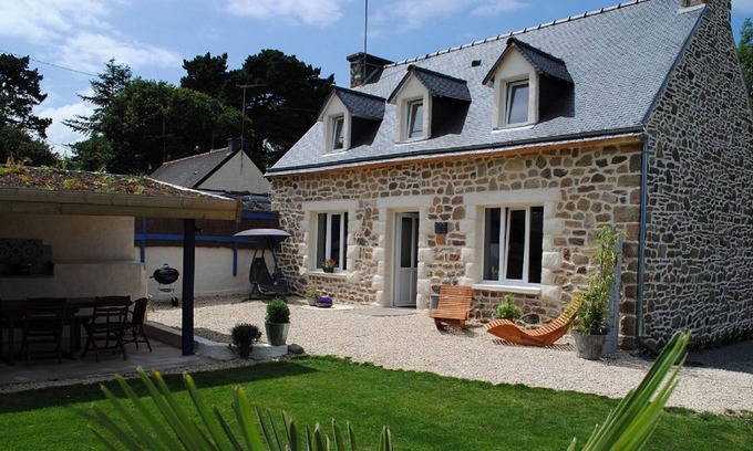 Paimpol Cabaña | Casa de pescadores populares Gîte Abord Paimpol Vacaciones Mar Bréhat Island Playa tranquila