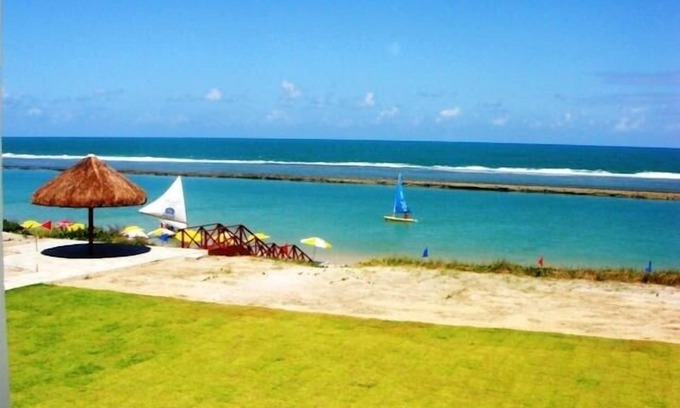 Porto de Galinhas Casa | Porto de galinha-bungalow en cond.al borde del mar