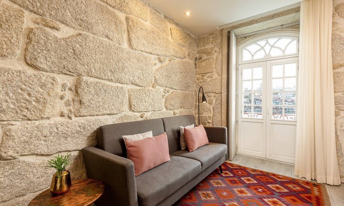 Sao Nicolau Apartamento | Elegante apartamento con vistas al río en Oporto