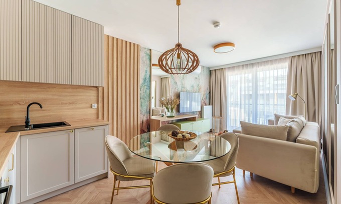 Grzybowo Apartamento | Posesja Apartamenty Piasek, APARTMENTS & SPA Fully Equipped Luxury Apartment