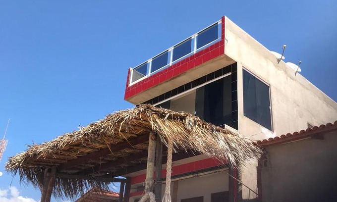 Galinhos Cabina | Pousada O Mineiro - frente a praia