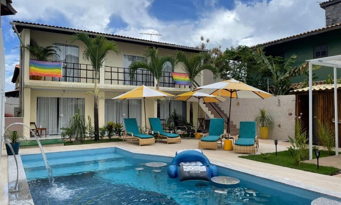 Flamengo Hotel | Pousada Villa Encantada LGBTQIAPlus