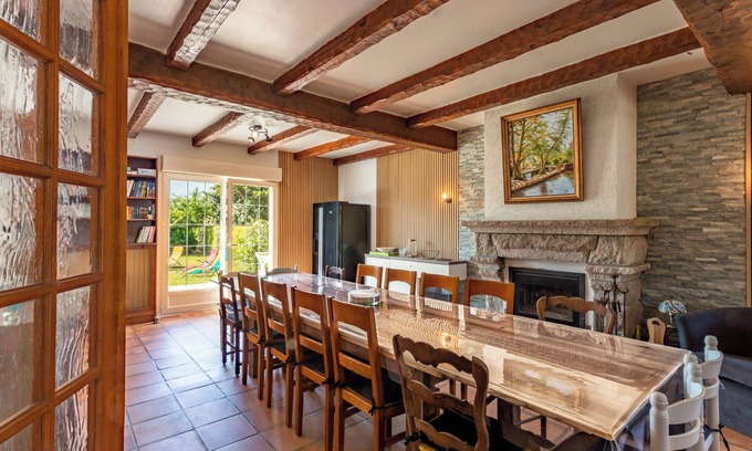 Etel Casa | Pradic : 15 pers Fireplace - Garden - Sea on foot