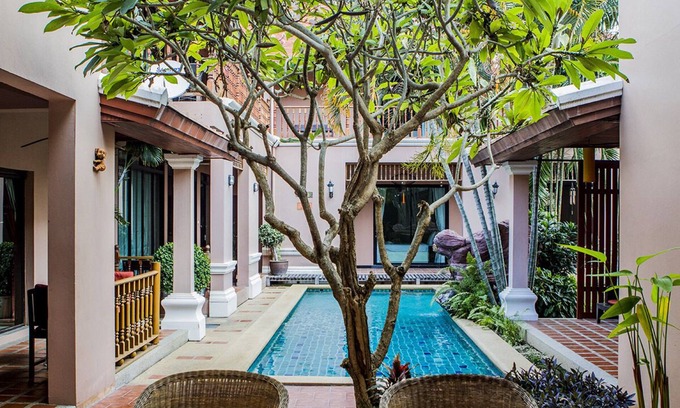 Jomtien Villa | Pratamnak villa cerca de la calle peatonal