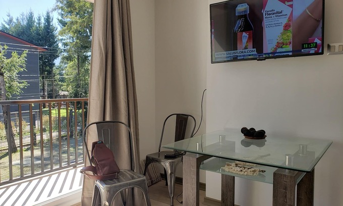 Pucon Apartamento | Precioso depto Estudio Camino al Volcán