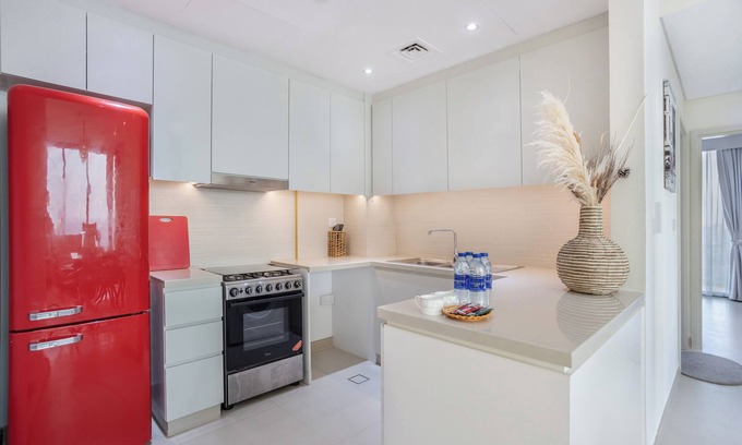 Jebel Ali Apartamento | Premiere Luxe Inn 2 Bedroom At Marina Beach With Ferris Wheel & The Pier View