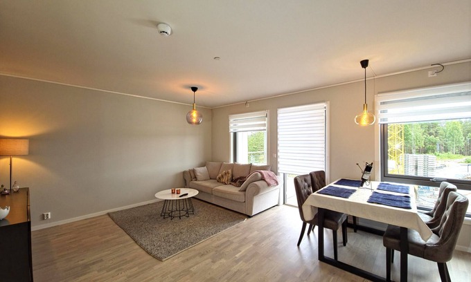 Kongsberg Apartamento | Premium 1 BR & Living space apartment 2025 build near Business Park, Kongsberg