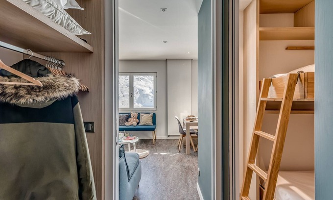 Tignes le Lac Apartamento | Apartamento premium T2 para 4 en Tignes con vista al lago, equipamiento incluido