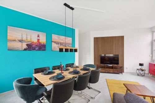 Markranstaedt Apartamento | Premium Apartment mit 3 Schlafzimmern, gemütlichen Wohnbereich, mit 2 WCs