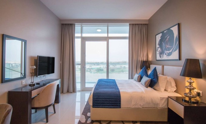 Dubai Apartamento | Premium Studio with Beautiful Golf Course View