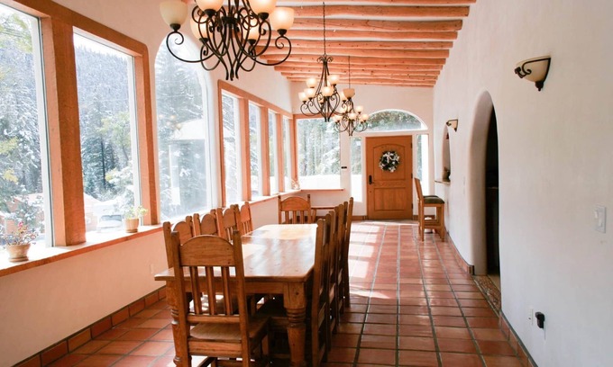 Taos Villa | Presidential Grand Villa In The Taos Canyon- Taos, New Mexico