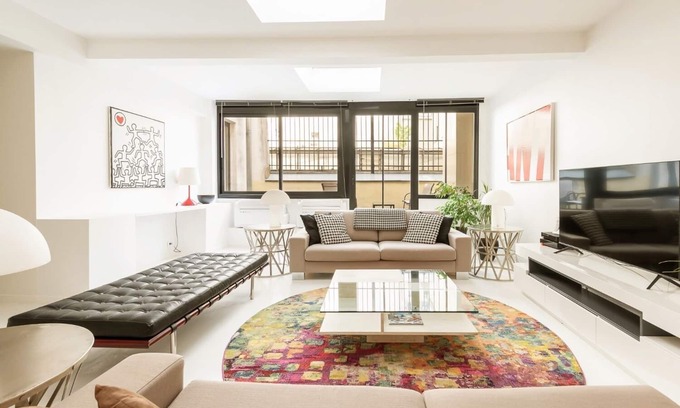Strasbourg -Saint-Denis Apartamento | PRESTIGIOSO 2 BR Apt - 1060 PIE CUADRADO - DISEÑO - COMPLETO aire acondicionado - TOTAL DEL SILENCIO