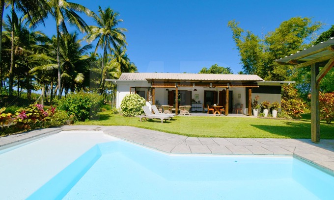 Le Morne Brabant Villa | Bastante Bungalow para 2 o 4 p. con piscina privada, hermosa pieza de la naturaleza