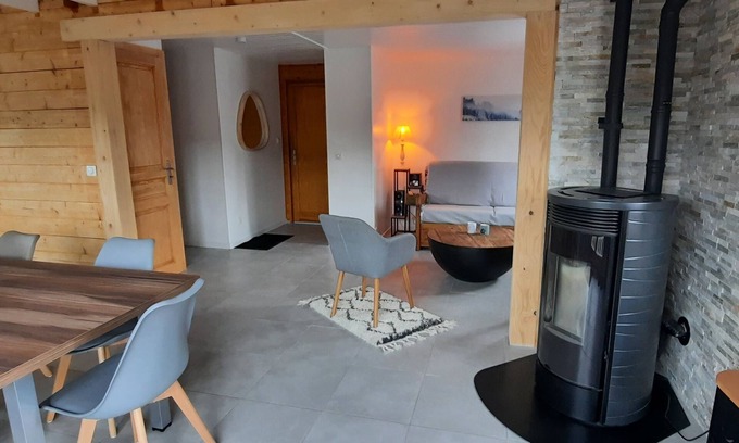 Xonrupt-Longemer Chalet De Esquí | Bonito chalet cerca del lago Longemer