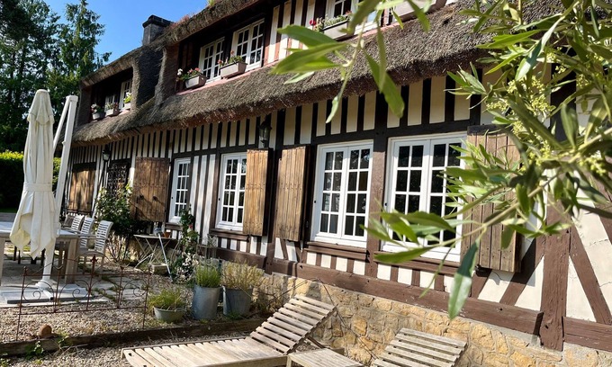 Fierville-les-Parcs Cabaña | Pretty cottage with all comforts close to the village - Sauna - Fitness