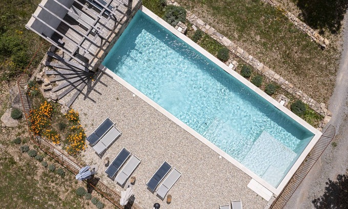 Payzac Cabaña | Bonita casa ecológica con piscina 4 personas