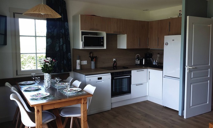 Belle Dune Casa | Pretty house, near golf course and beach, Village Pierre&Vacances, sleeps 6.