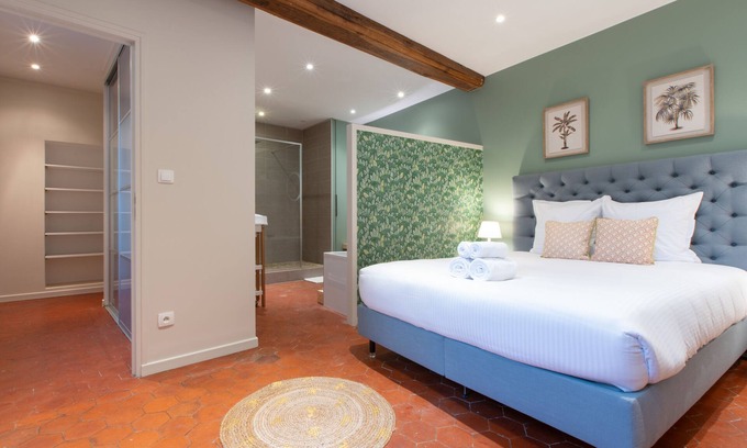 Beaune City Centre Casa | Casa-Exclusivo-Baño en la habitacion-Vista a la Ciudad-Maison historique