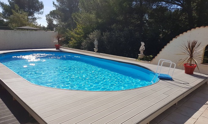 Plan de Campagne Casa | Bonita villa con piscina en una pequeña urbanización muy tranquila.