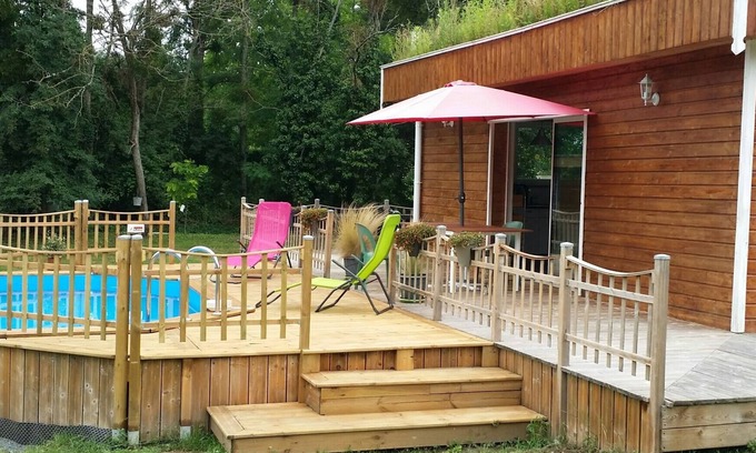 Fougueyrolles Casa | madera bastante nueva casa
