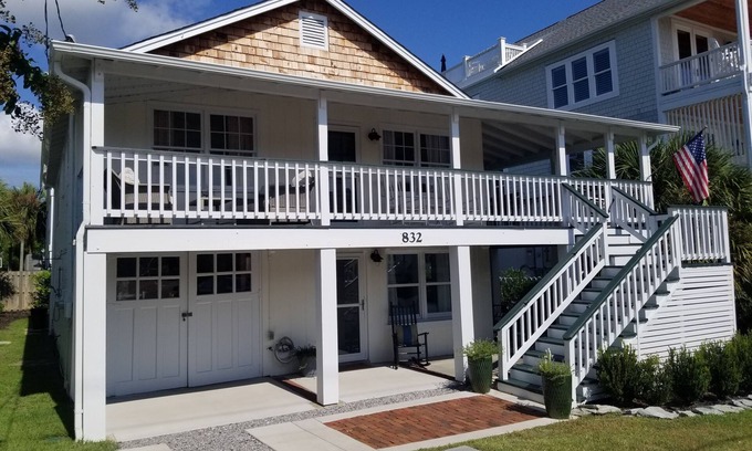 South End Cabaña | Prickly Pear Cottage, Upper Unit - 3 bedroom charmer on south Wrightsville Beach