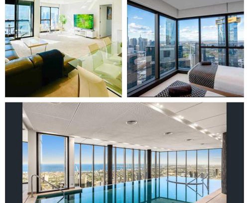 Southbank Apartamento | Prima Tower - Penthouse Style Super-sized Apartment with Balcony by Casino and MCEC