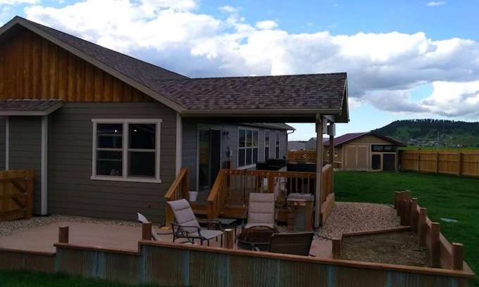 Sturgis Casa | Prime location in town bordering the beautiful Black Hills