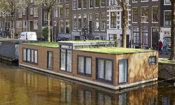 De Weteringschans Alquiler De Eote | Estudio en el casa barco Prinsenboat en el Prinsengracht del centro histórico