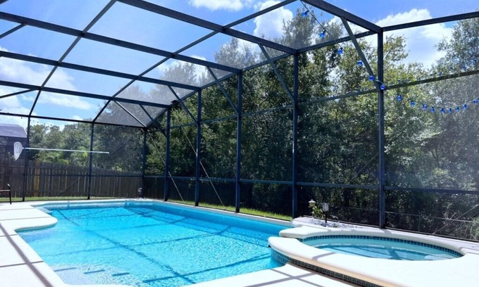 Crescent Lakes Casa | Privacy 4 Bed 3 Bath Pool Home with Spa