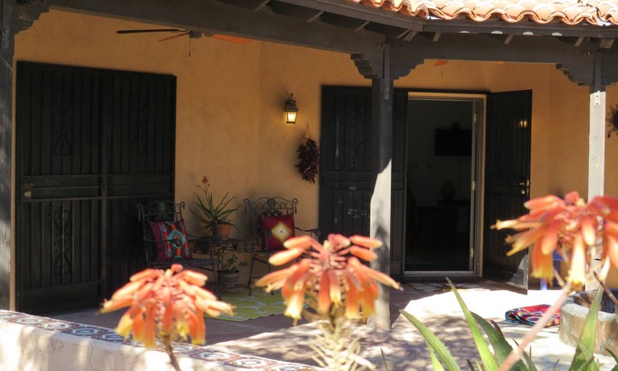 Tucson Casa | Privacy and views, with Saguaro National Park -East at the end of the street