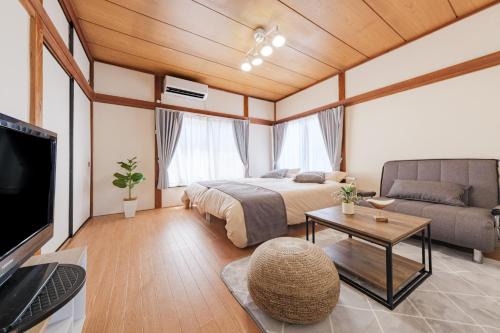 Tokorozawa Apartamento | Private 1K Flat with 2 Single beds and sofa-bed, Near Tokyo & Quiet Area, 202