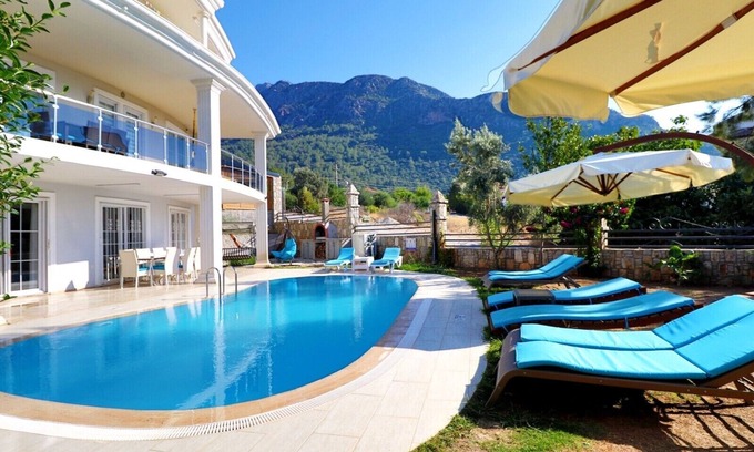 Oludeniz Villa | villa privada de cuerda de 5 dormitorios en ovacik