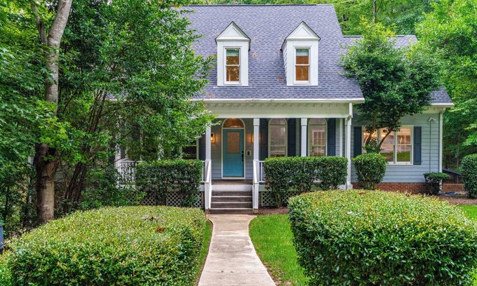 Northwest Raleigh Casa | Private Acre: Family Retreat, 3 Bed
