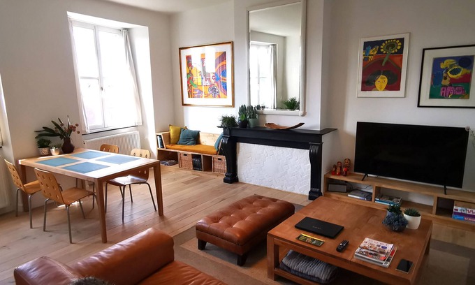 Tournai Apartamento | Apartamento privado a lo largo del Escalda + Parking privado