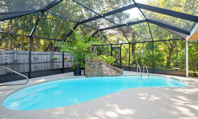 Port Saint John Casa | Private Backyard Oasis: Cocoa Family Home!
