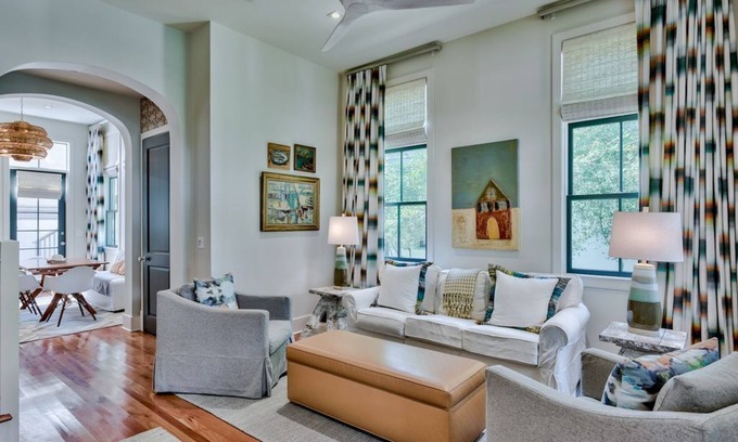 Rosemary Beach Casa | ¡¡¡Nuevo listado!!! Decoración elegante-Gran espacio al aire libre-4 bicicletas incluidas
