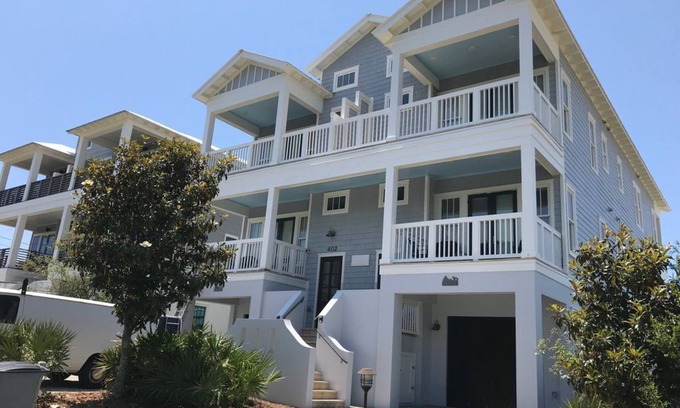 Inlet Beach Casa | 12 dormitorios / 12 baños, 2 piscinas, elevador, 8 reyes, 100 yardas a la playa