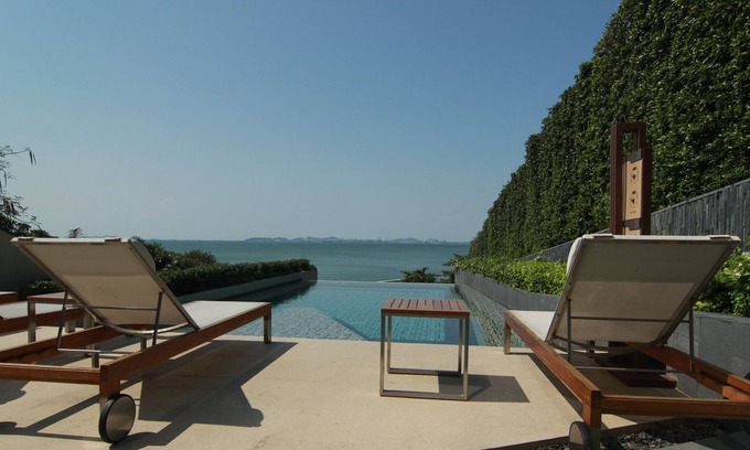 North Pattaya Apartamento | Playa privada, impresionante piscina, tranquila Pattaya